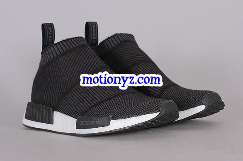 Real Boost Adidas NMD CS1 Winter Wool Primeknit Black